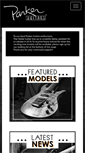 Mobile Screenshot of parkerguitars.com
